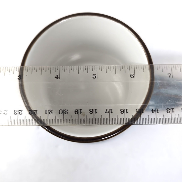 La Rochelle Blue Kitty Cat Coffee Mug Cup Ceramic Pottery Speckled Drip Glaze - Picture 9 of 11